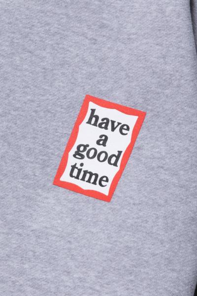 MINI FRAME PULLOVER HOODIE FL HEATHER GRAY