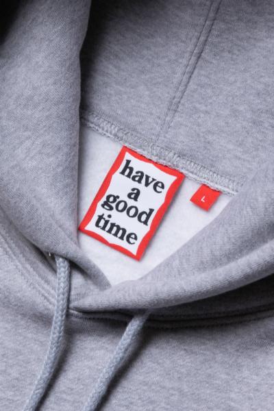 MINI FRAME PULLOVER HOODIE FL HEATHER GRAY