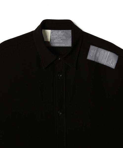 9251-SH50-006 HALF SLEEVE SHIRT BLACK