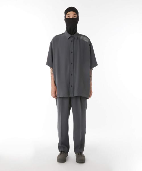 9251-SH50-006 HALF SLEEVE SHIRT BLACK