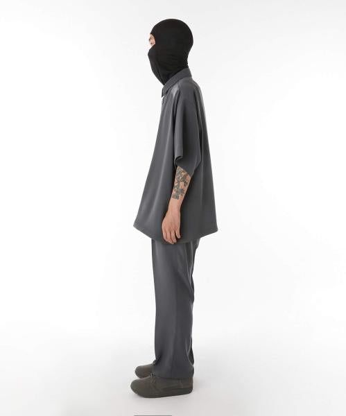 9251-SH50-006 HALF SLEEVE SHIRT BLACK