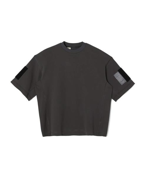 9251-CS51-013 SIDE-PANEL T-SHIRT CHARCOAL