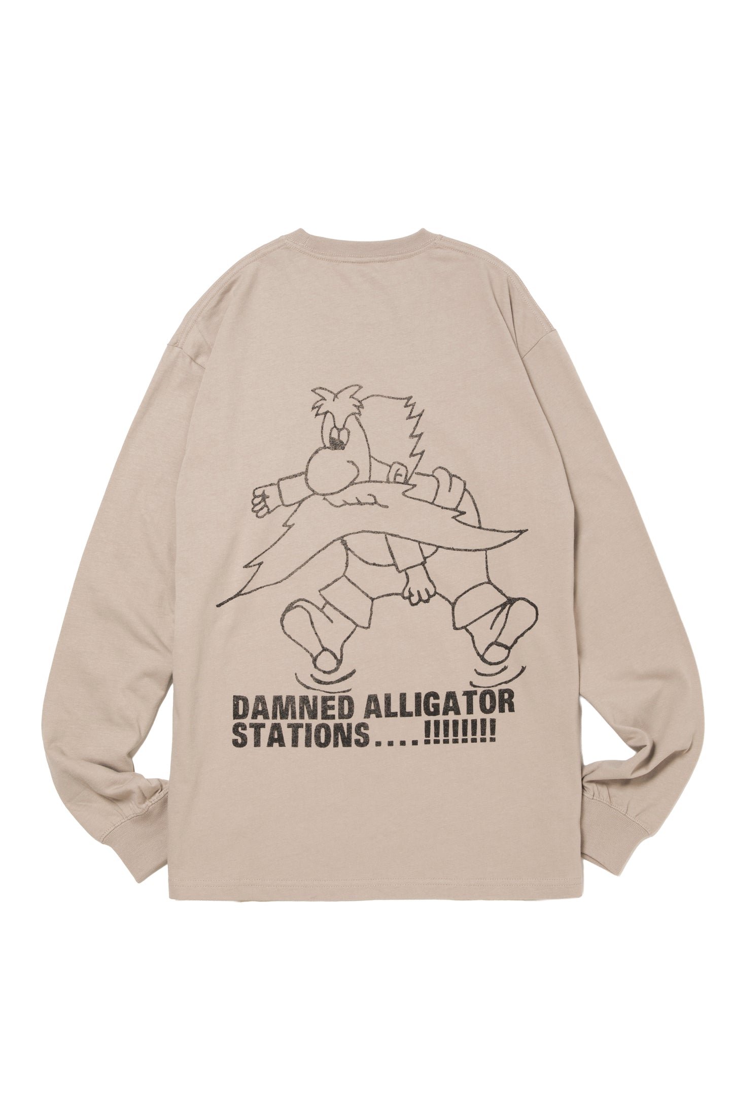 HOMERUN ALLIGATOR STATION L/S TEE CORK