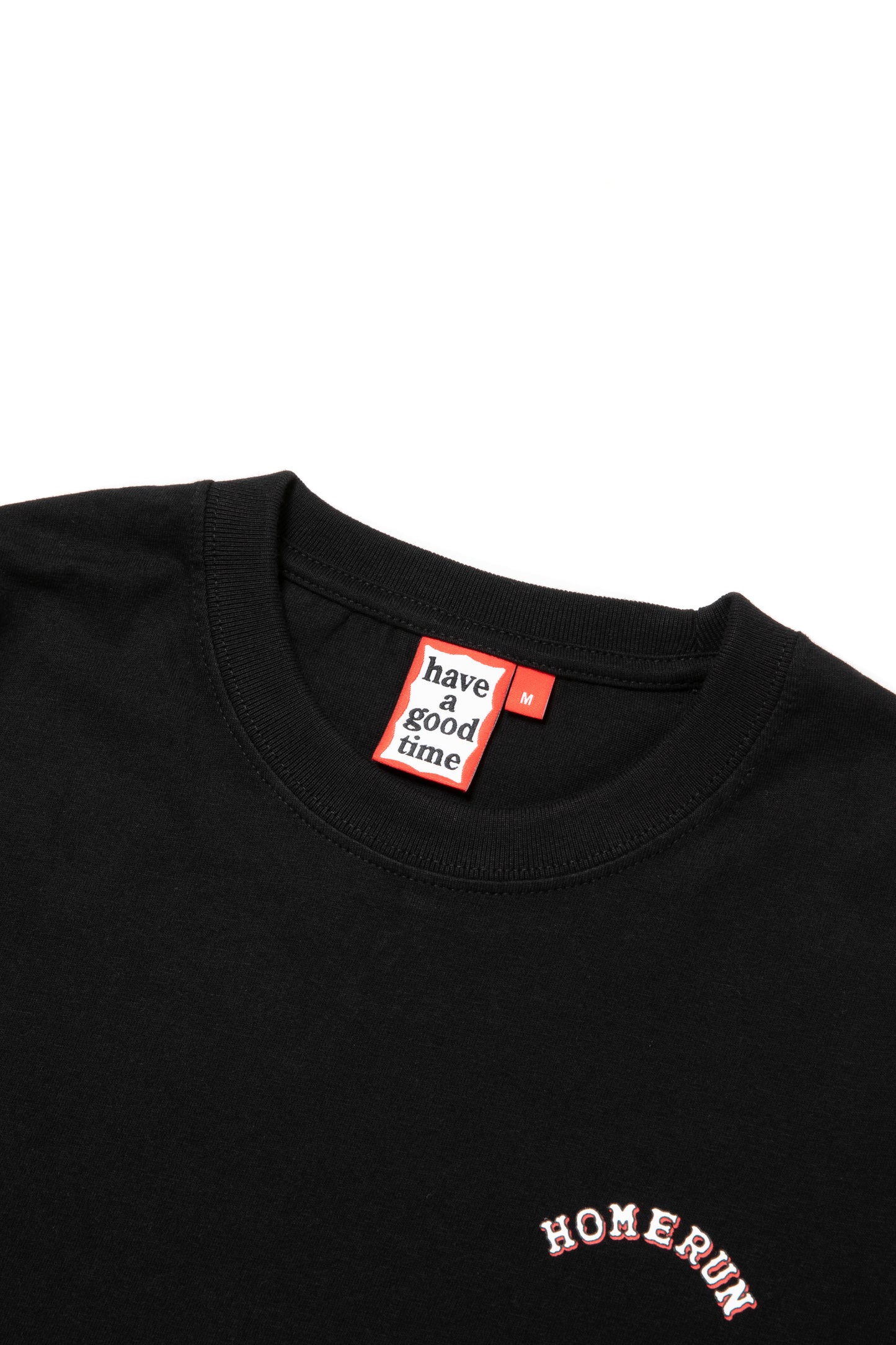 HOMERUN ALLIGATOR STATION L/S TEE BLACK