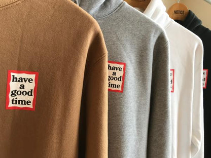 MINI FRAME PULLOVER HOODIE FL HEATHER GRAY