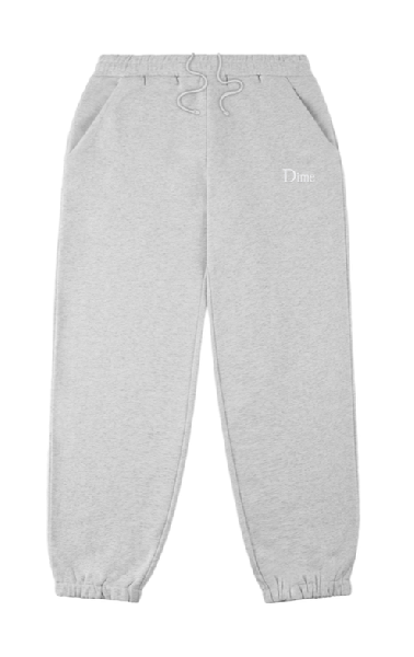 Classic Small Logo Sweatpants Heather Gray