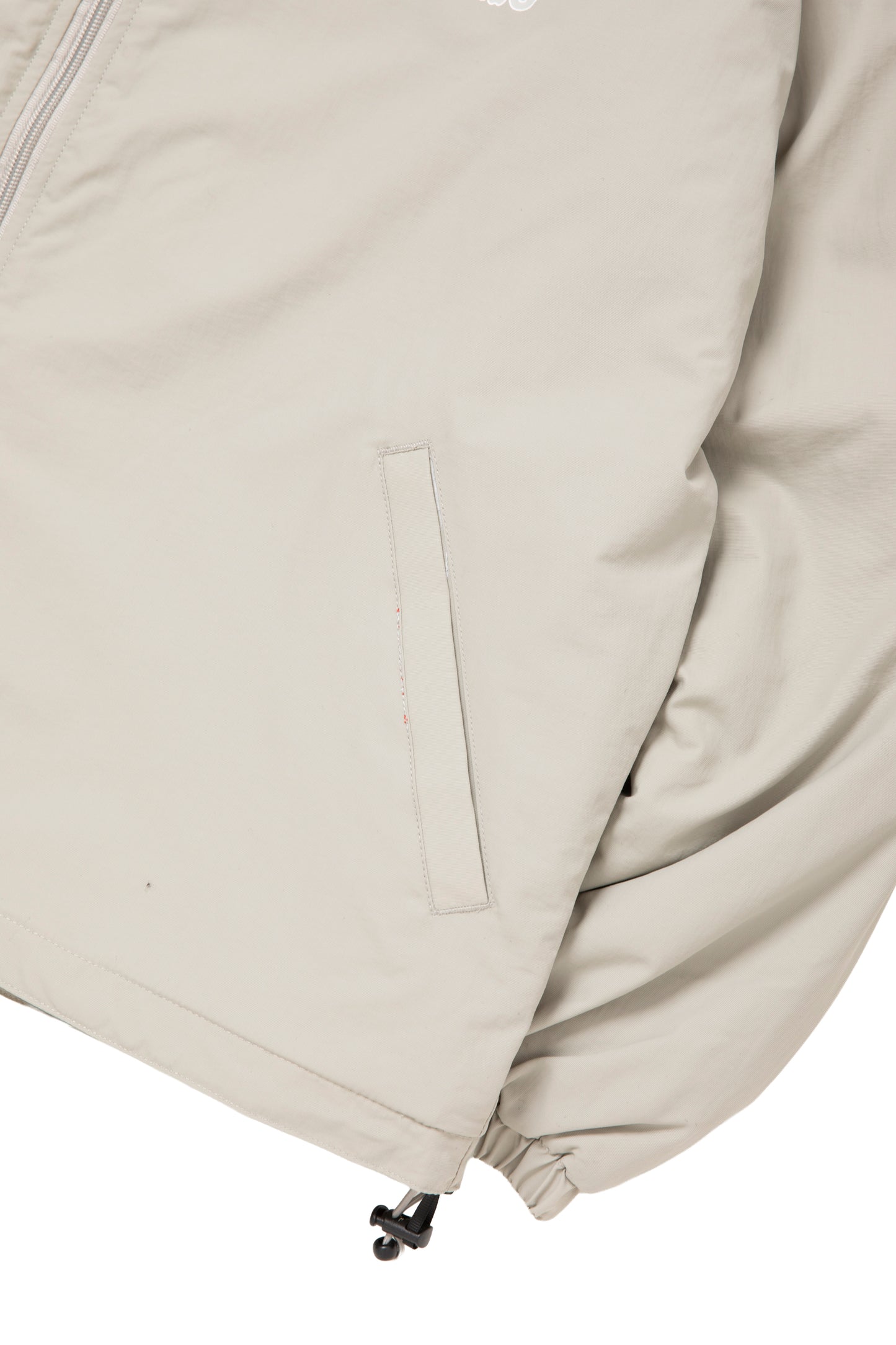 PLAYBALL LOGO REVERSIBLE BOA JACKET BEIGE