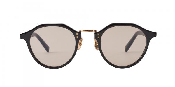 "SATCHMO" 01.Shiny Black / Gold (f) Lt.Brown