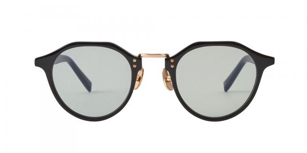"SATCHMO" 01.Shiny Black / Gold (h) Lt.Green