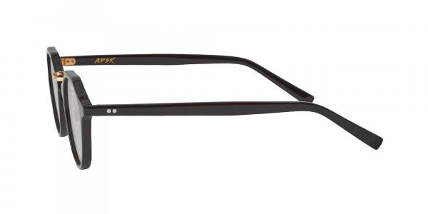"SATCHMO" 01.Shiny Black / Gold (h) Lt.Green