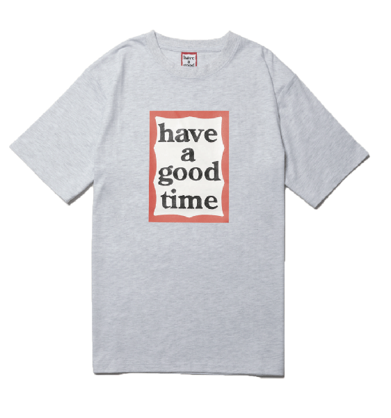 FRAME S/S TEE ASH GRAY