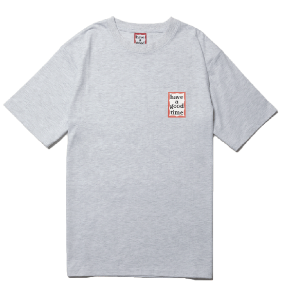 MINI FRAME S/S TEE ASH GRAY