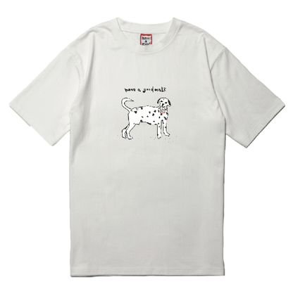 have a good walk LOGO S/S TEE WHITE
