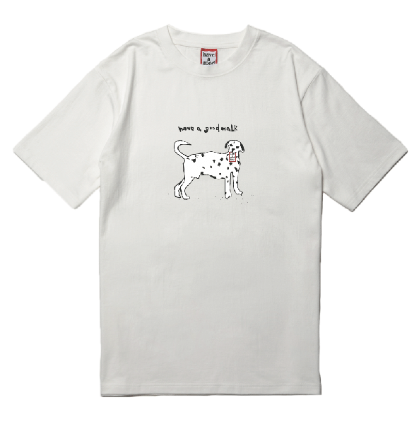 have a good walk LOGO S/S TEE WHITE