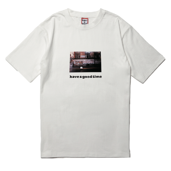 WHEATPASTE PHOTO S/S TEE WHITE