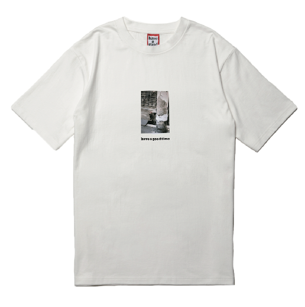 GOOD MEMORY PHOTO S/S TEE WHITE