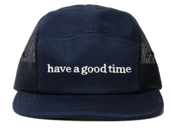 SIDE LOGO EMB MESH JOCKEY CAP NAVY