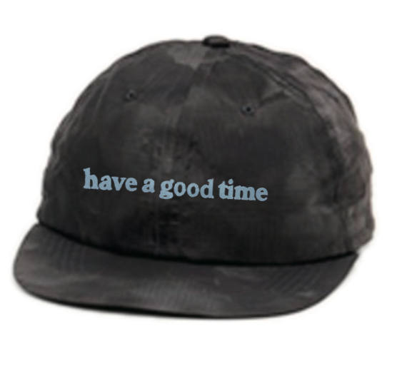 SIDE LOGO REFLECTIVE PRINT TIE DYE CAP BLACK