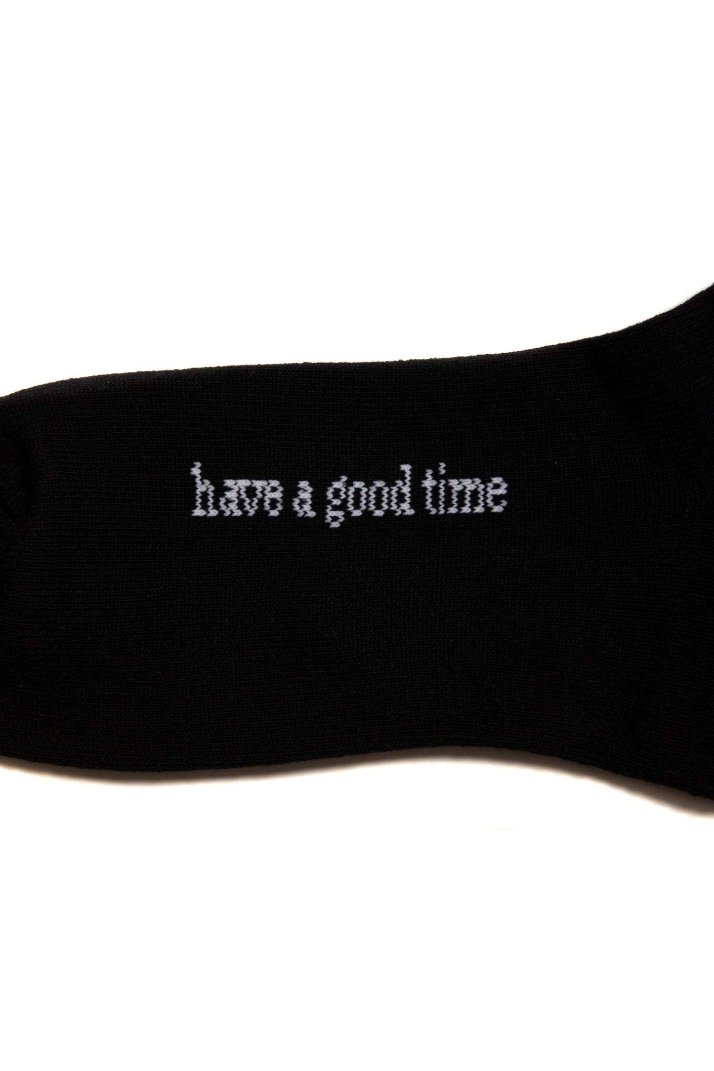 POPPY LOGO SOCKS BLACK