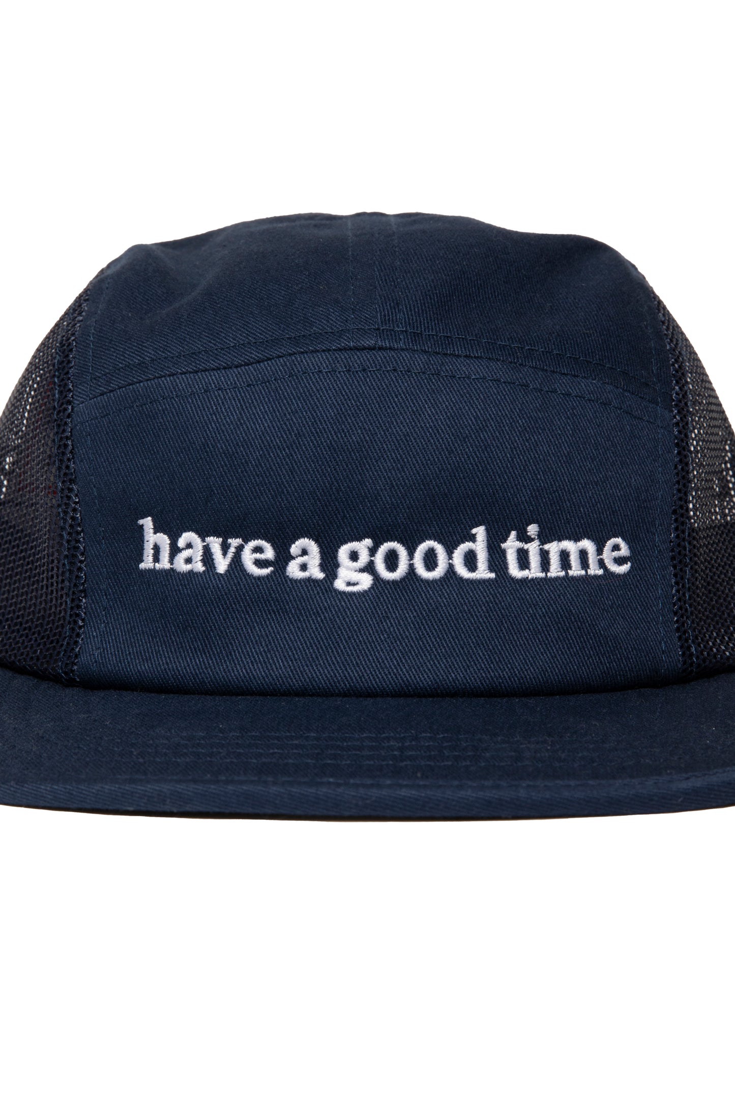 SIDE LOGO EMB MESH JOCKEY CAP NAVY