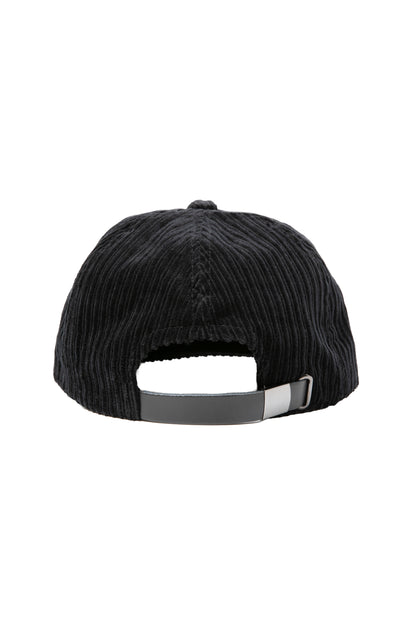 THE GOOD TIMES CORDUROY CAP BLACK