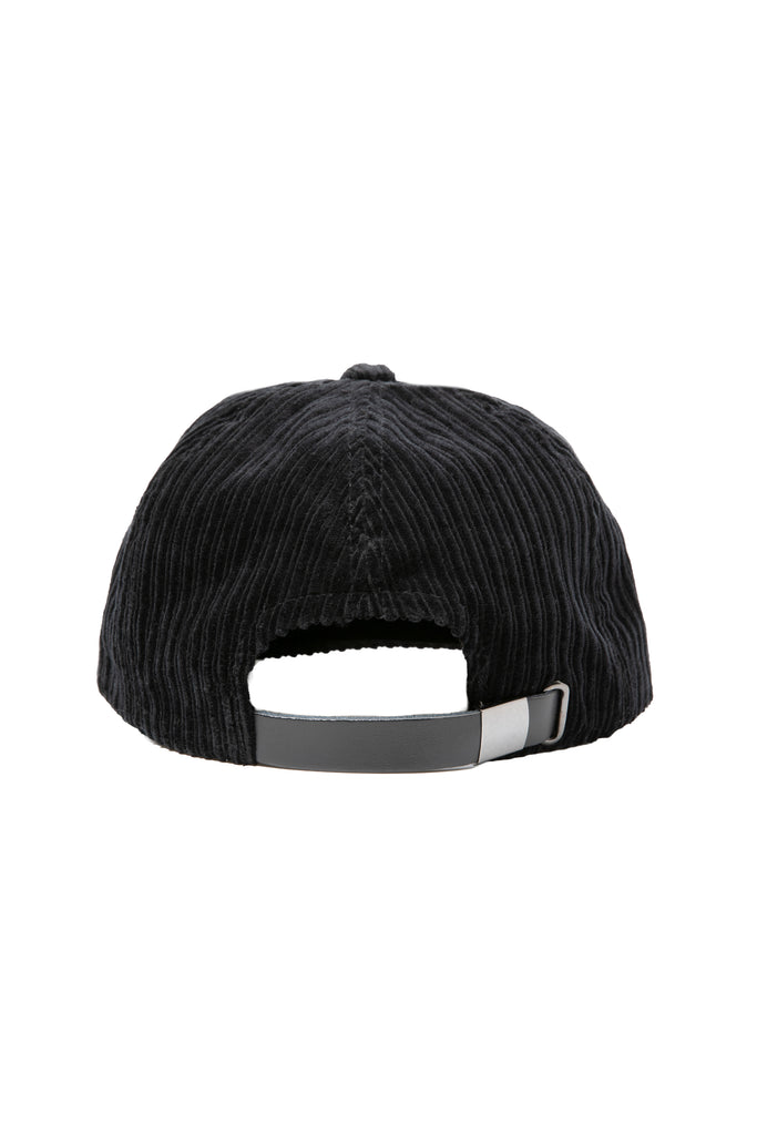 THE GOOD TIMES CORDUROY CAP BLACK