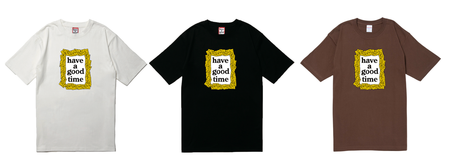 WANTO FRAME S/S TEE CHOCOLATE