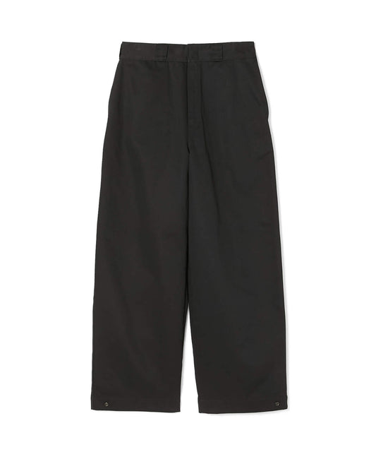 2252-CP41-040 / N.HOOLYWOOD COMPILE x Dickies WIDE PANTS BLACK