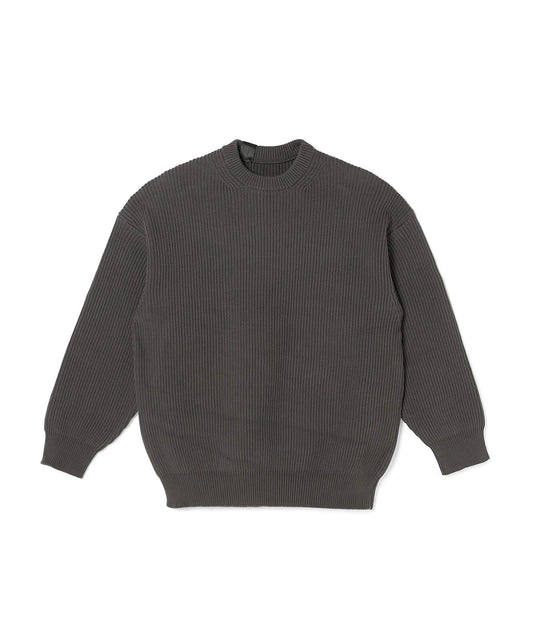 2252-KT06-043 / CREWNECK KNIT CHARCOAL