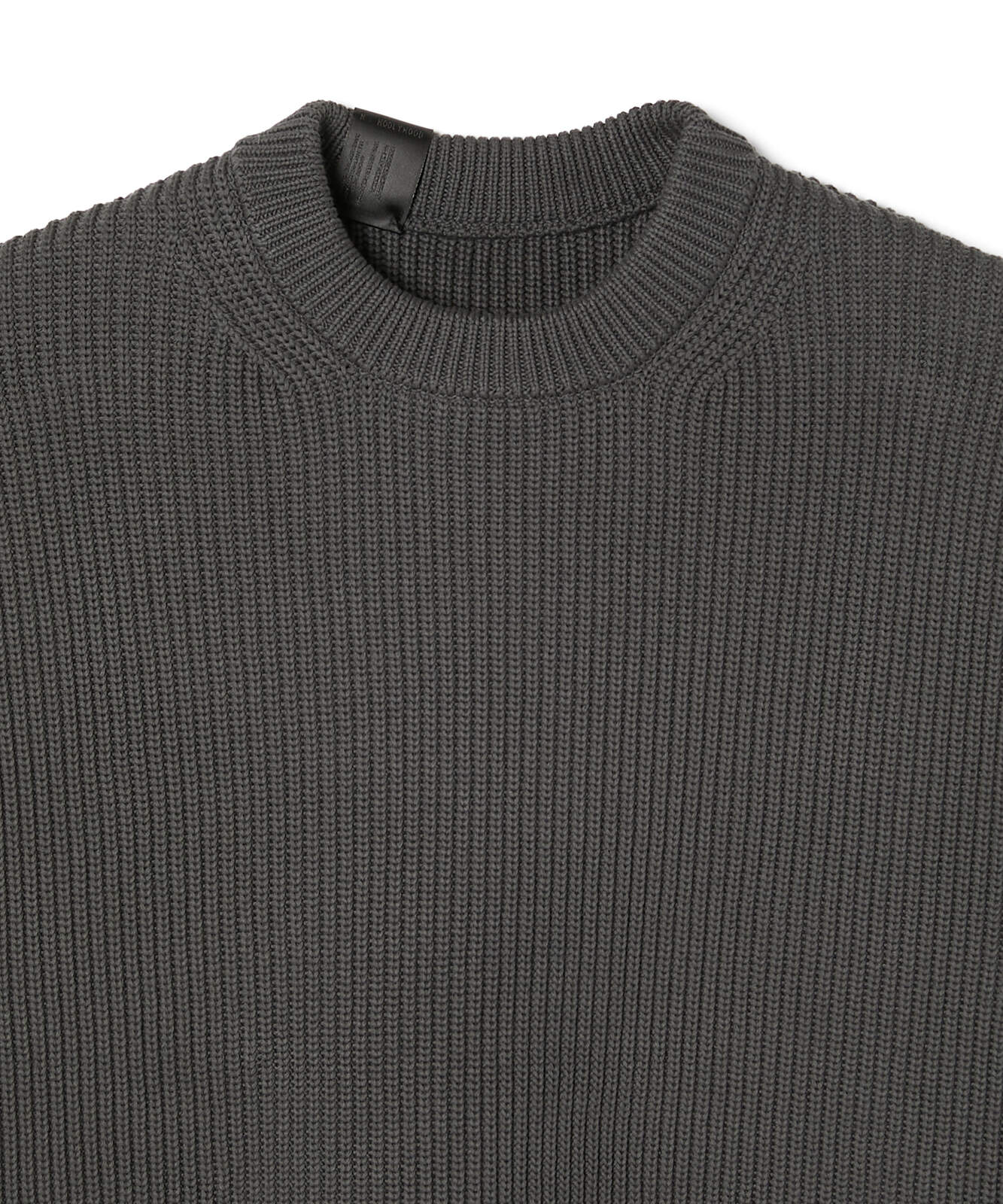 2252-KT06-043 / CREWNECK KNIT CHARCOAL
