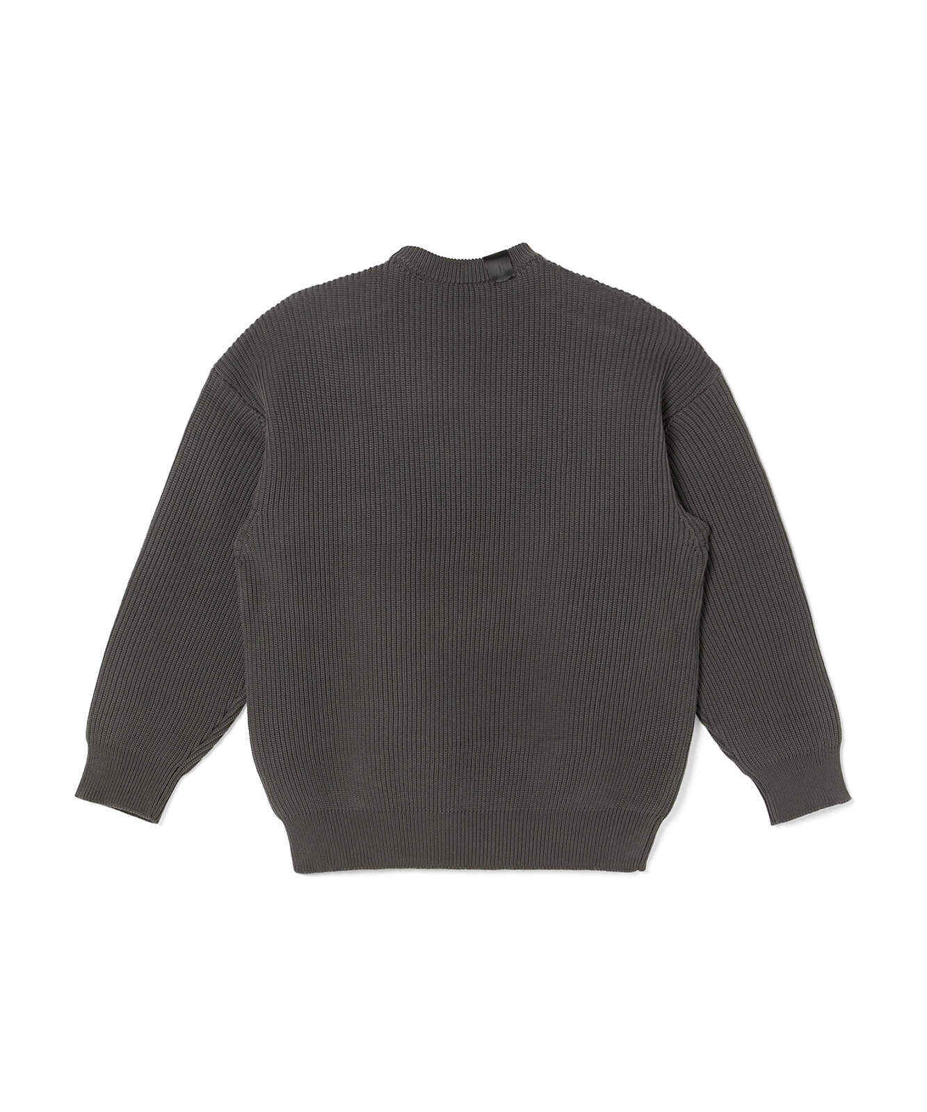 2252-KT06-043 / CREWNECK KNIT CHARCOAL