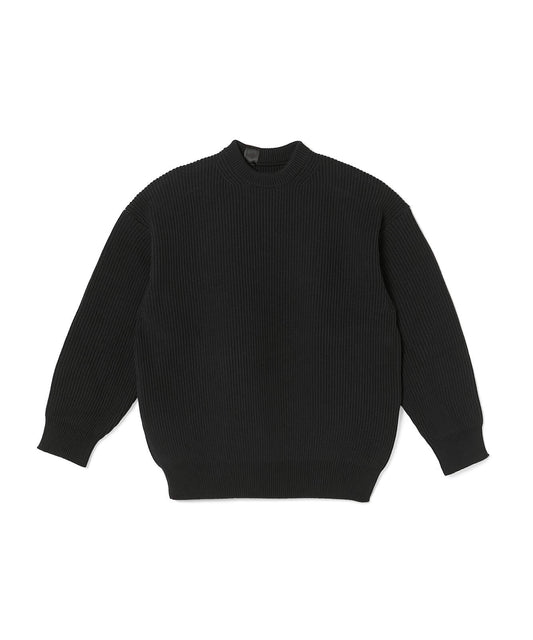 2252-KT06-043 / CREWNECK KNIT BLACK