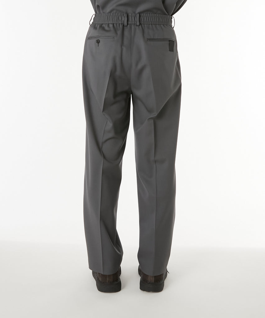 2252-PT06-004 / 1TUCK TROUSERS BLACK