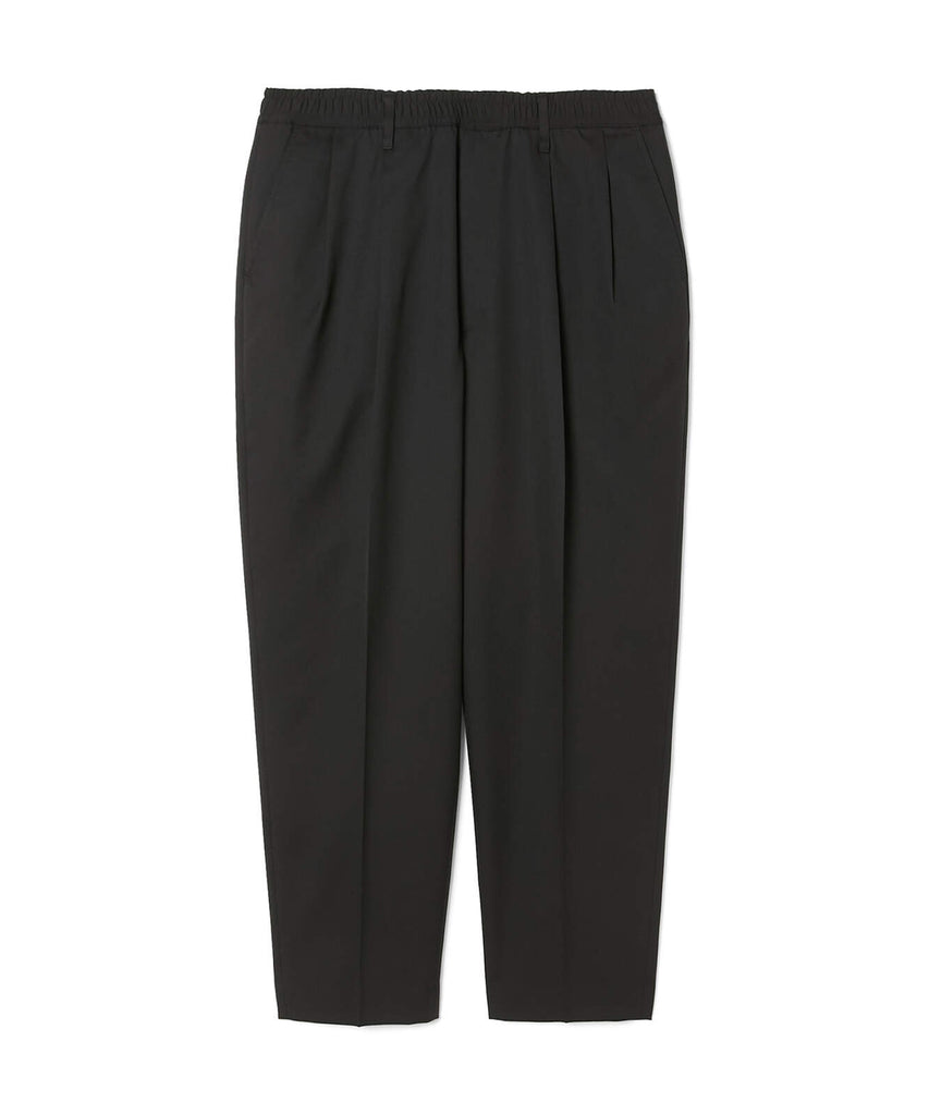 2252-PT07-004 / WIDE TAPERED PANTS
 BLACK