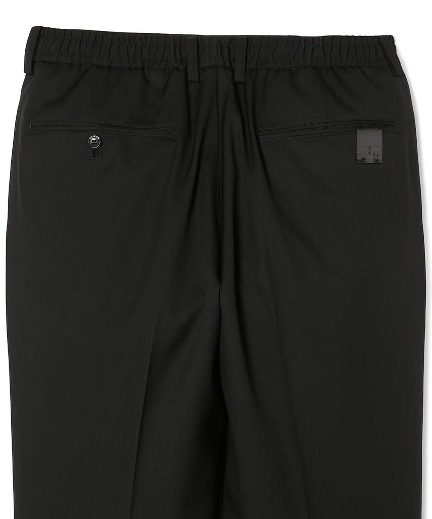 2252-PT22-004 / 2TUCK TROUSERS
 BLACK