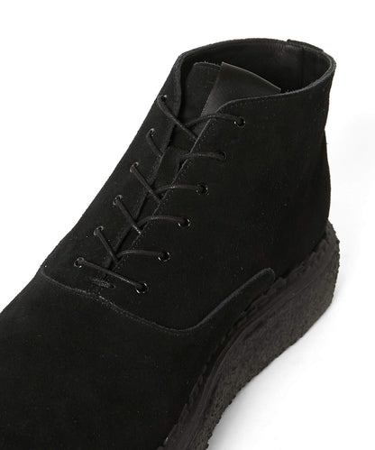 2252-SE01 / N.HOOLYWOOD COMPILE × General Scale. Maison MIHARA YASUHIRO SUEDE BOOTS BLACK