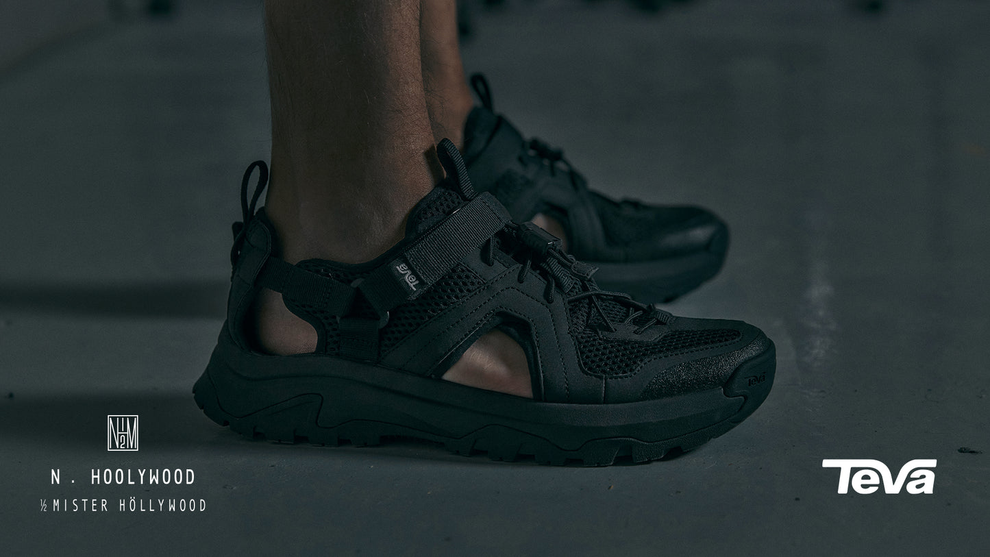 TPES-SE02 / N.HOOLYWOOD TPES × Teva / Hurricane XLT3 CT × N.HOOLYWOOD BLACK