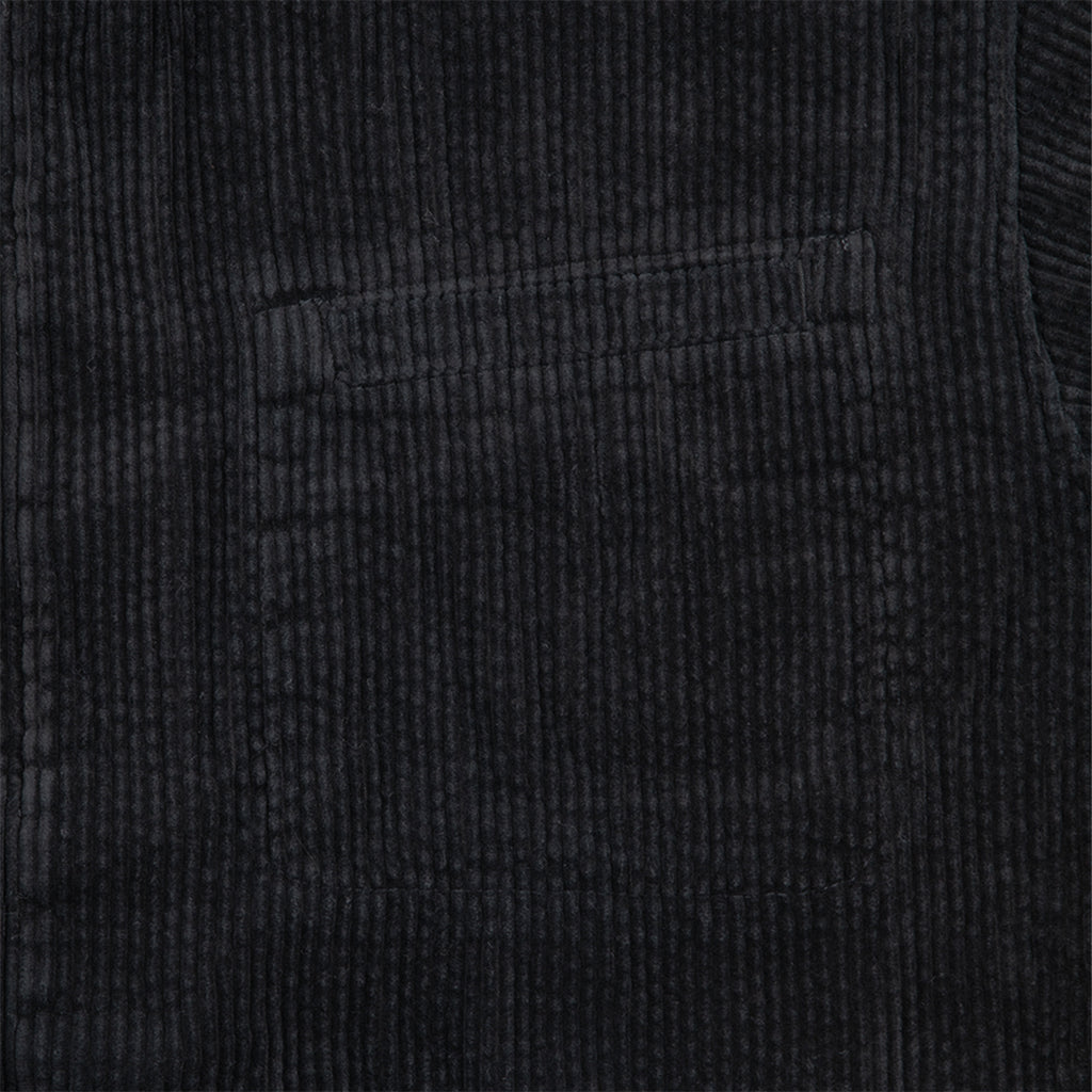 CES28JK19 6W CORD ZIP JACKET BLACK