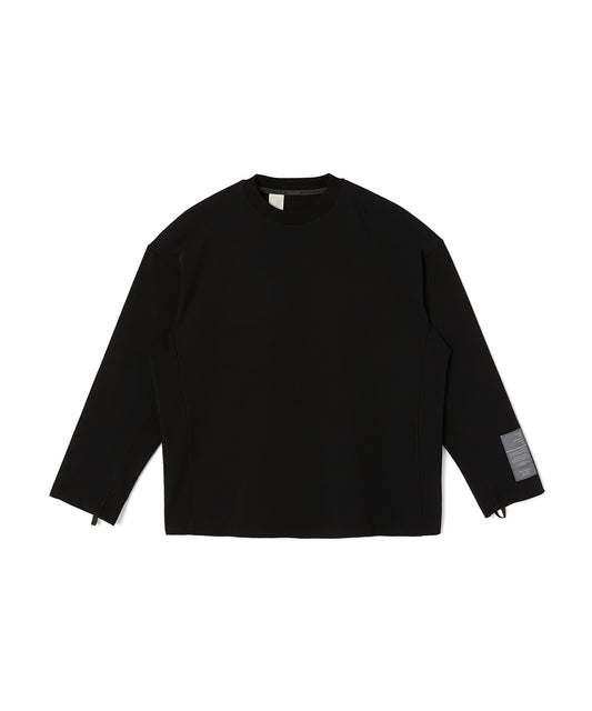 9251-CS06-013 CREWNWCK LONG SLEEVE BLACK