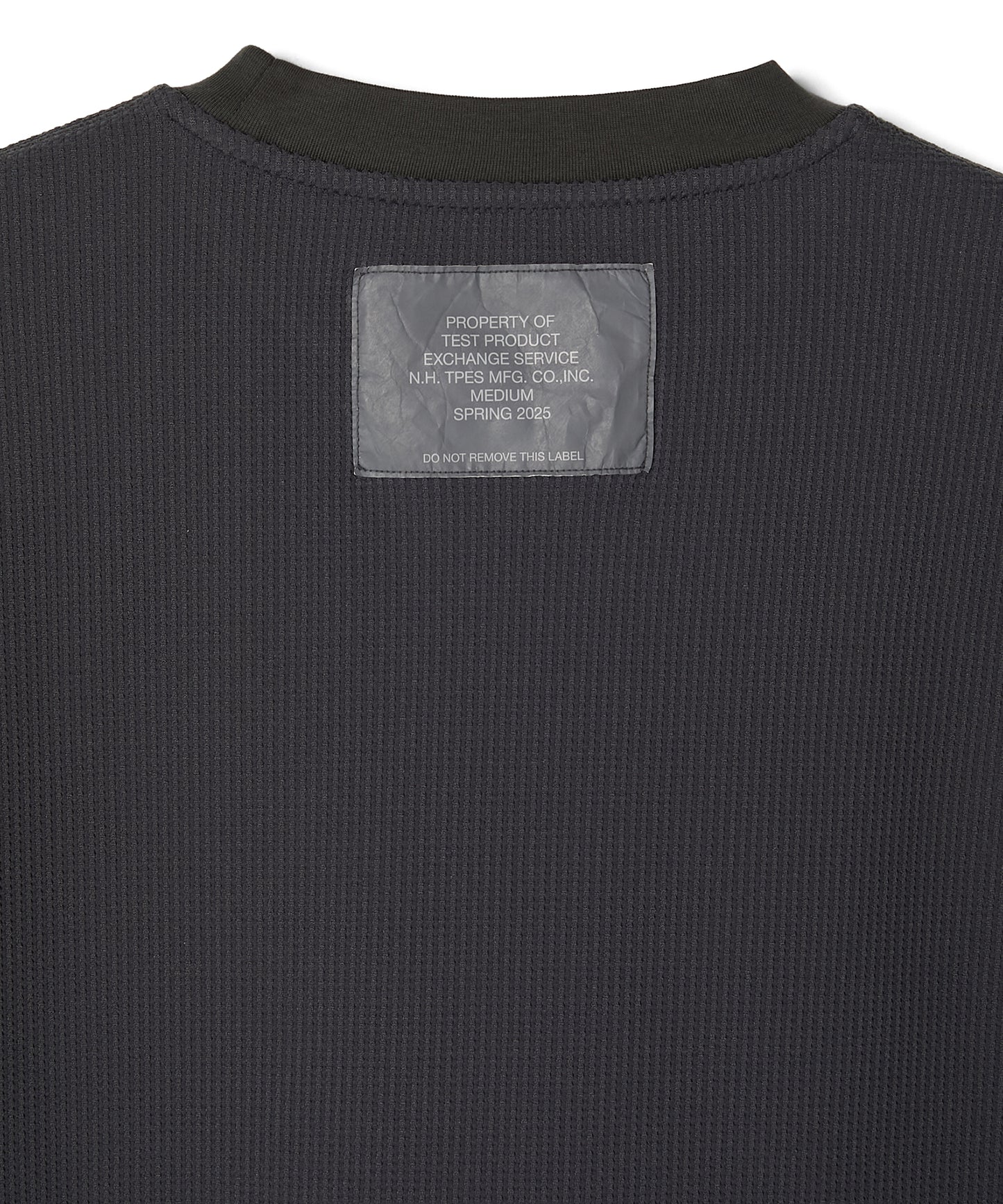 9251-CS51-011 SIDE-PANEL T-SHIRT CHARCOAL