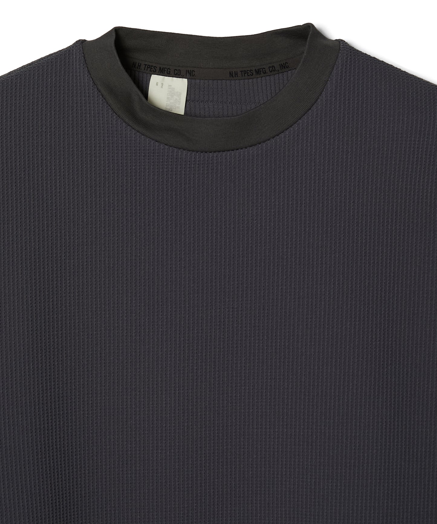 9251-CS51-011 SIDE-PANEL T-SHIRT CHARCOAL