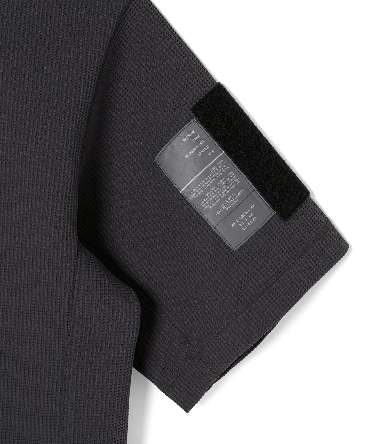 9251-CS51-011 SIDE-PANEL T-SHIRT CHARCOAL
