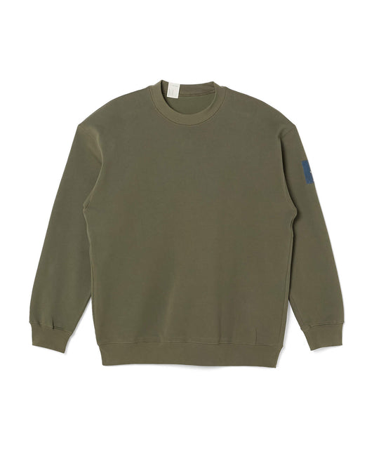 9252-CS81 / CREWNECK SWEATSHIRT KHAKI