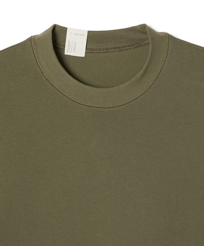 9252-CS81 / CREWNECK SWEATSHIRT KHAKI