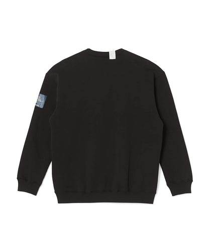 9252-CS81 / CREWNECK SWEATSHIRT BLACK