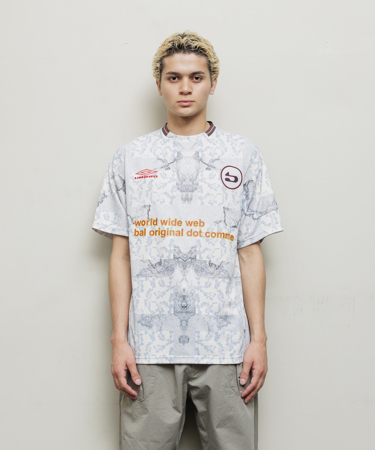 BAL-2146 BAL/UMBRO SOCCER JERSEY WHITE