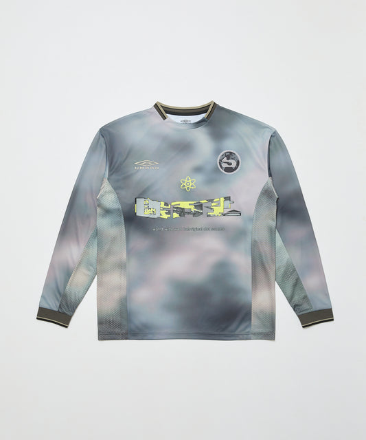 BAL-2159 BAL/UMBRO LS SOCCER JERSEY CHARCOAL