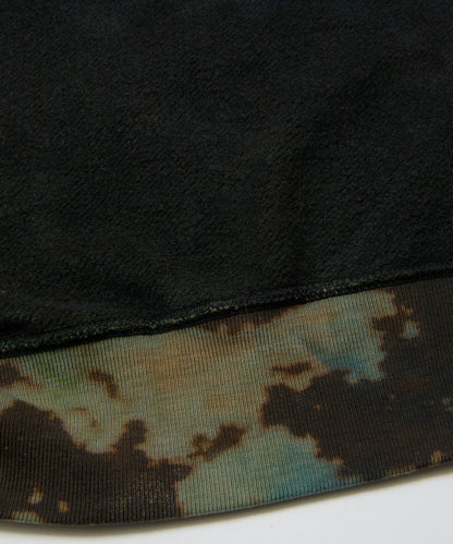 BAL-2164 LOGO TIE DYE CREW by YUKIDYE BLACK