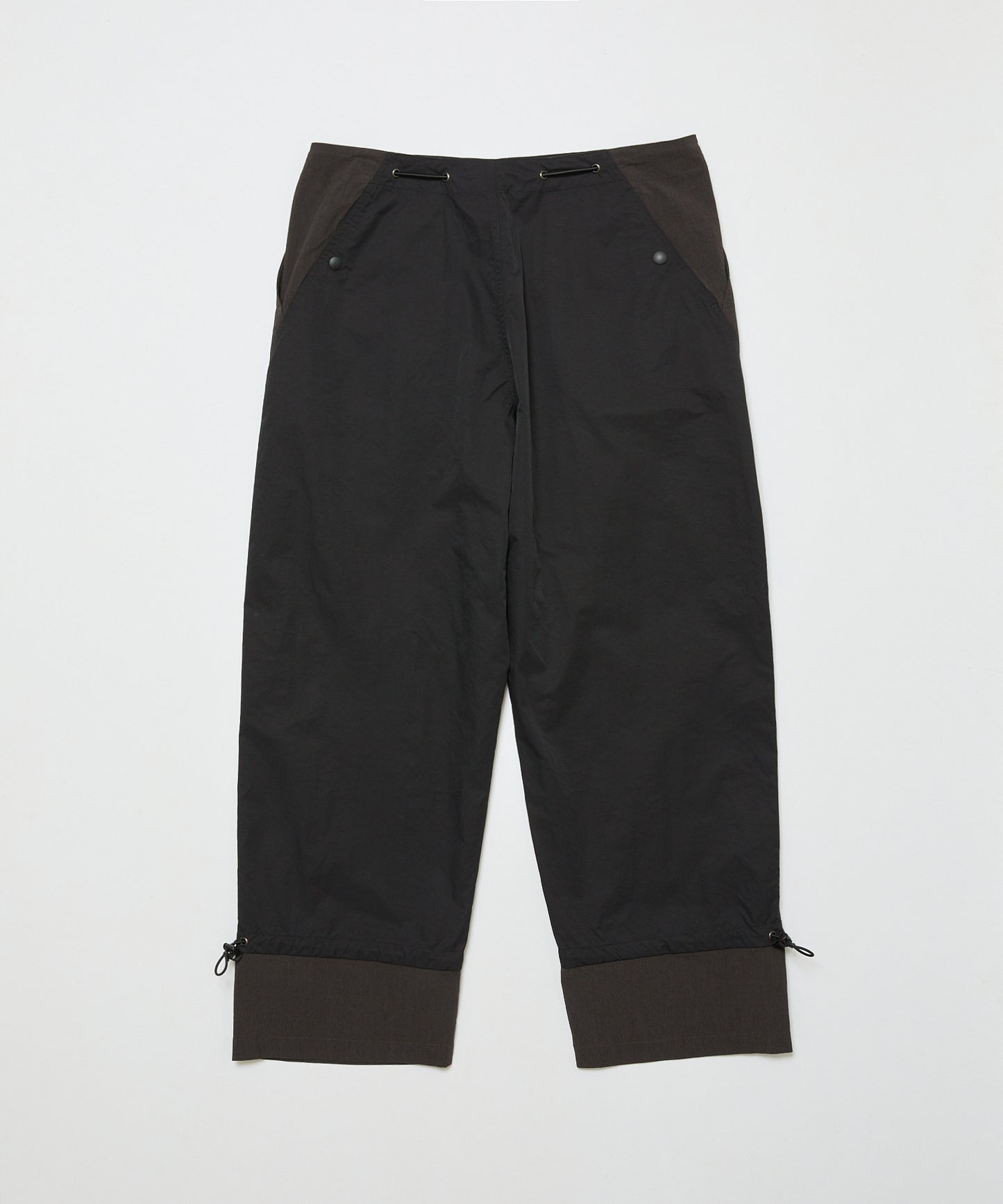 BAL-2176 PIGMENT NYLON TRACK PANT CARBON BLACK