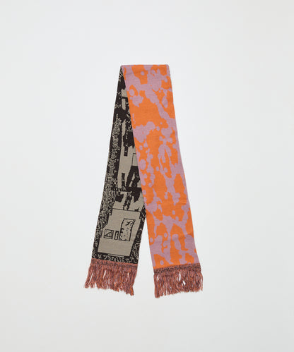 BAL-A-673 JACQUARD KNIT SOCCER SCARF